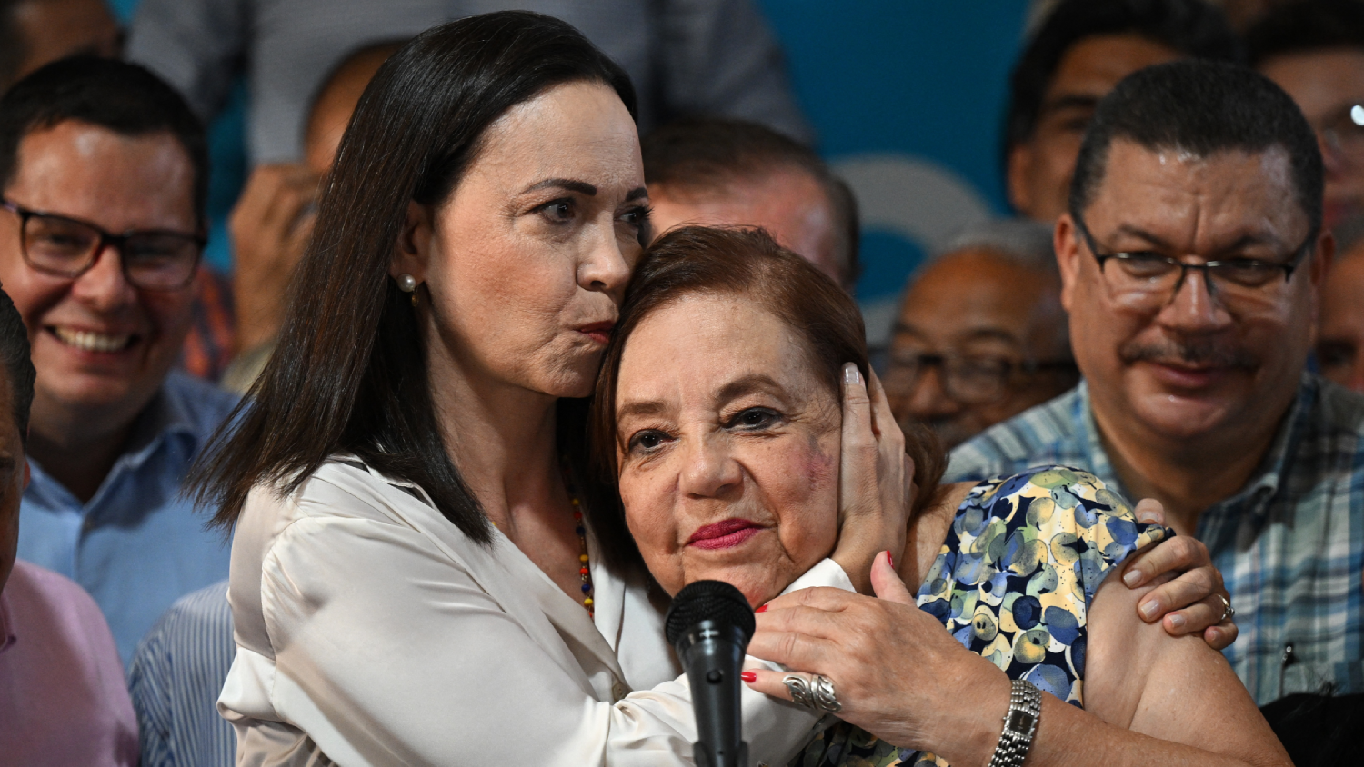 María Corina Machado y Corina Yoris.