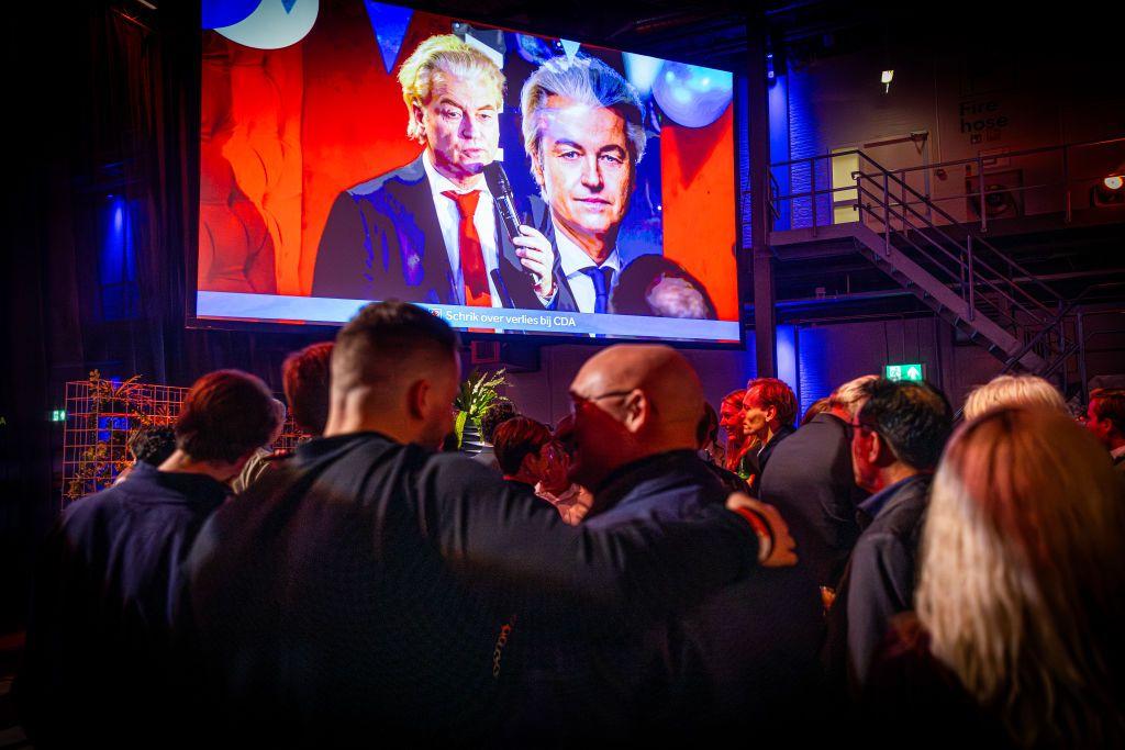 Geert Wilders, politisi sayap kanan Belanda dan pemimpin Partai untuk Kebebasan (PVV).
