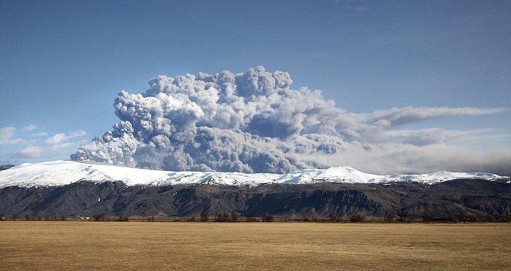 Eyjafjallajökull en erupción