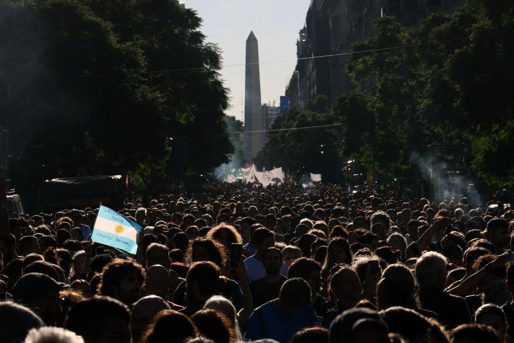 Protestas en Buenos Aires