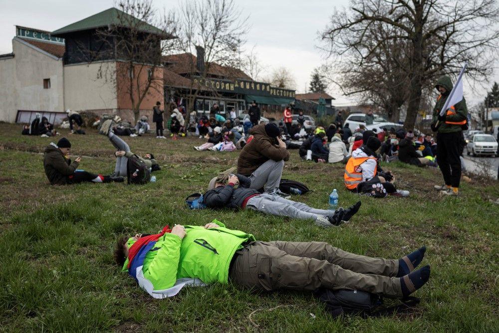 studenti, studentski protest