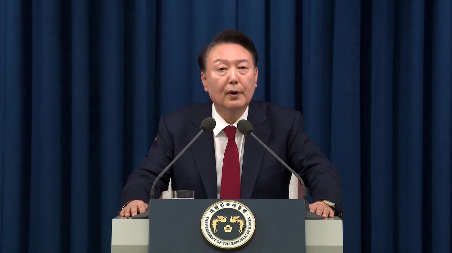 الرئيس الكوري الجنوبي يون سوك يول