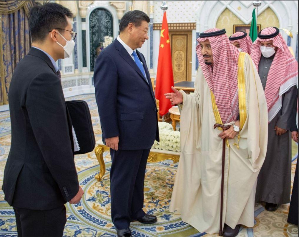 سلمان بن عبد العزيز آل سعود و شي جنبنغ