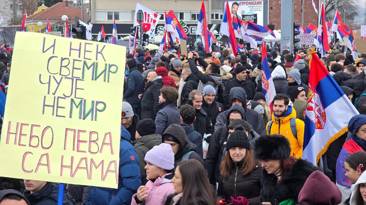 studenti, studentski protest