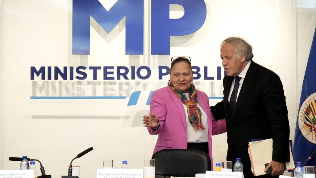 Consuelo Porras y Luis Almagro