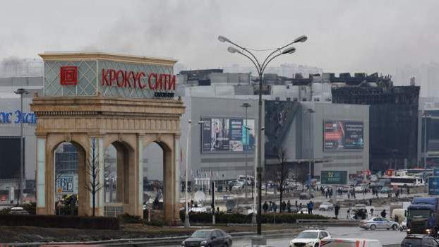 Centro de conciertos atacado en la periferia de Moscú