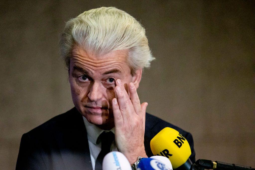 Geert Wilders, politisi sayap kanan Belanda dan pemimpin Partai untuk Kebebasan (PVV).