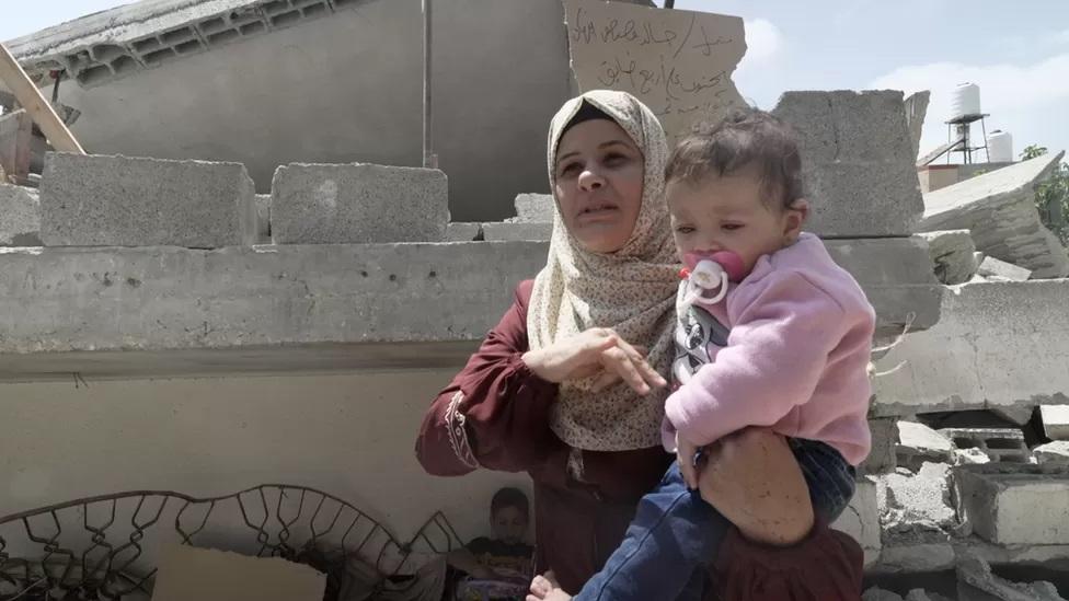 Serangan Israel ke warga Palestina