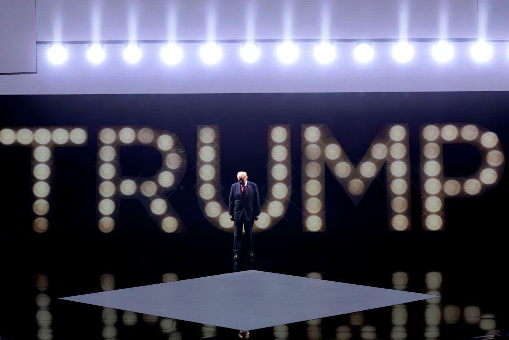 Trump en la Convención Nacional Republicana en Milwaukee, Wisconsin, Estados Unidos, el 18 de julio de 2024.