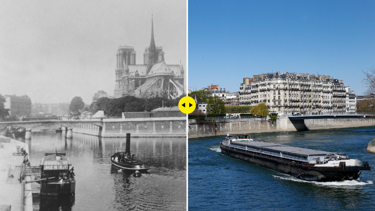 باريس على مدى 100 عام