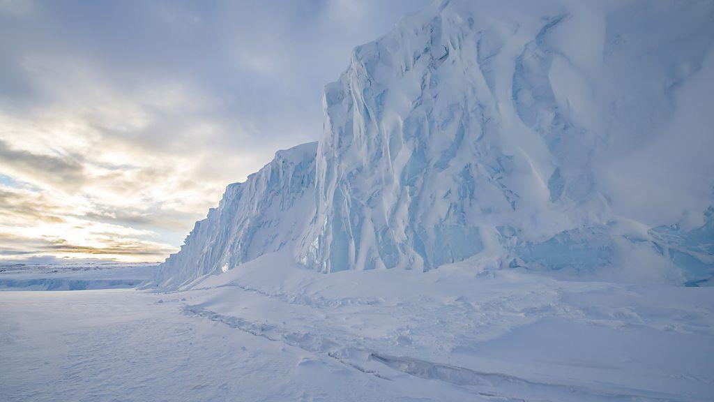 Geleira em McMurdo Sound