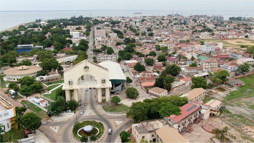 Banjul, the capital of The Gambia