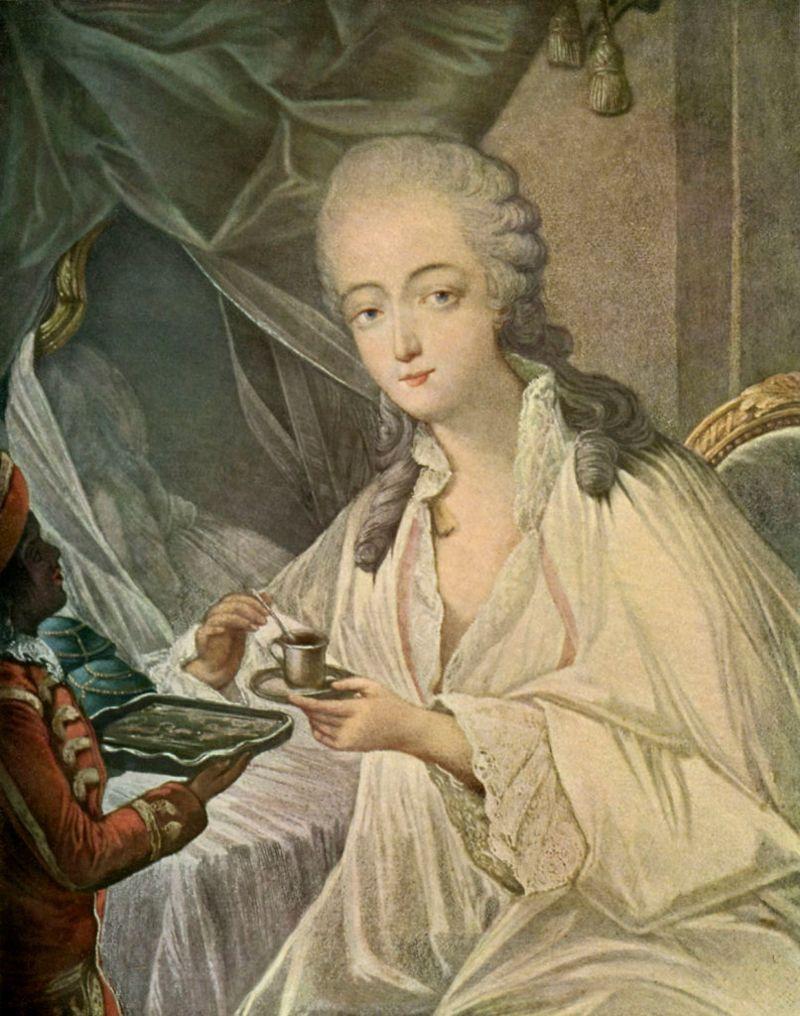 Jeanne du Barry retratada em obra