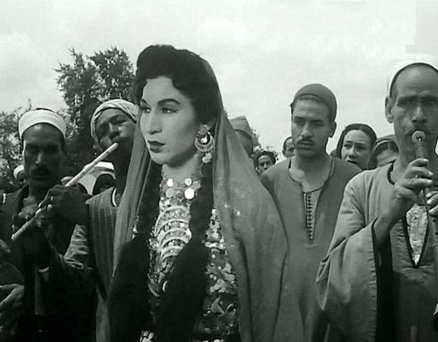 صورة للفنانة فايزة أحمد من فيلم "تمر حنة".