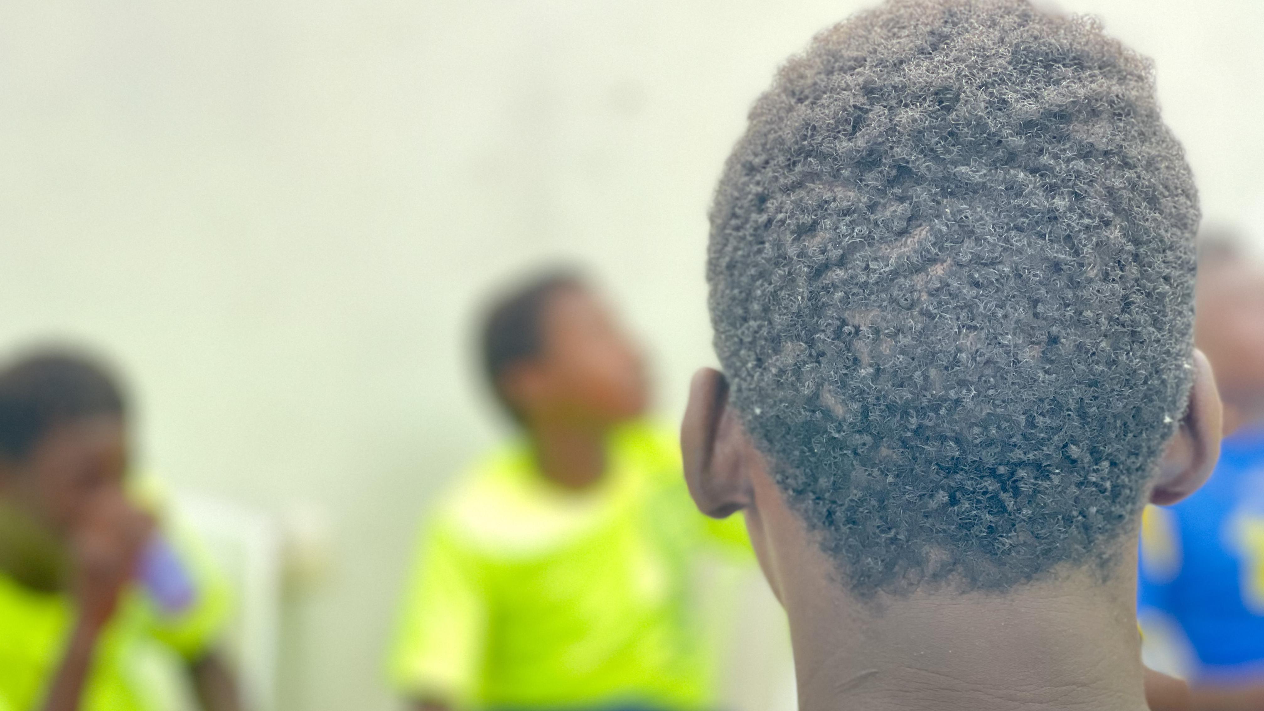 José, un menor haitiano en República Dominicana.