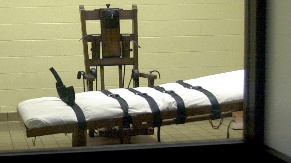 Sala de ejecuciones en Ohio.