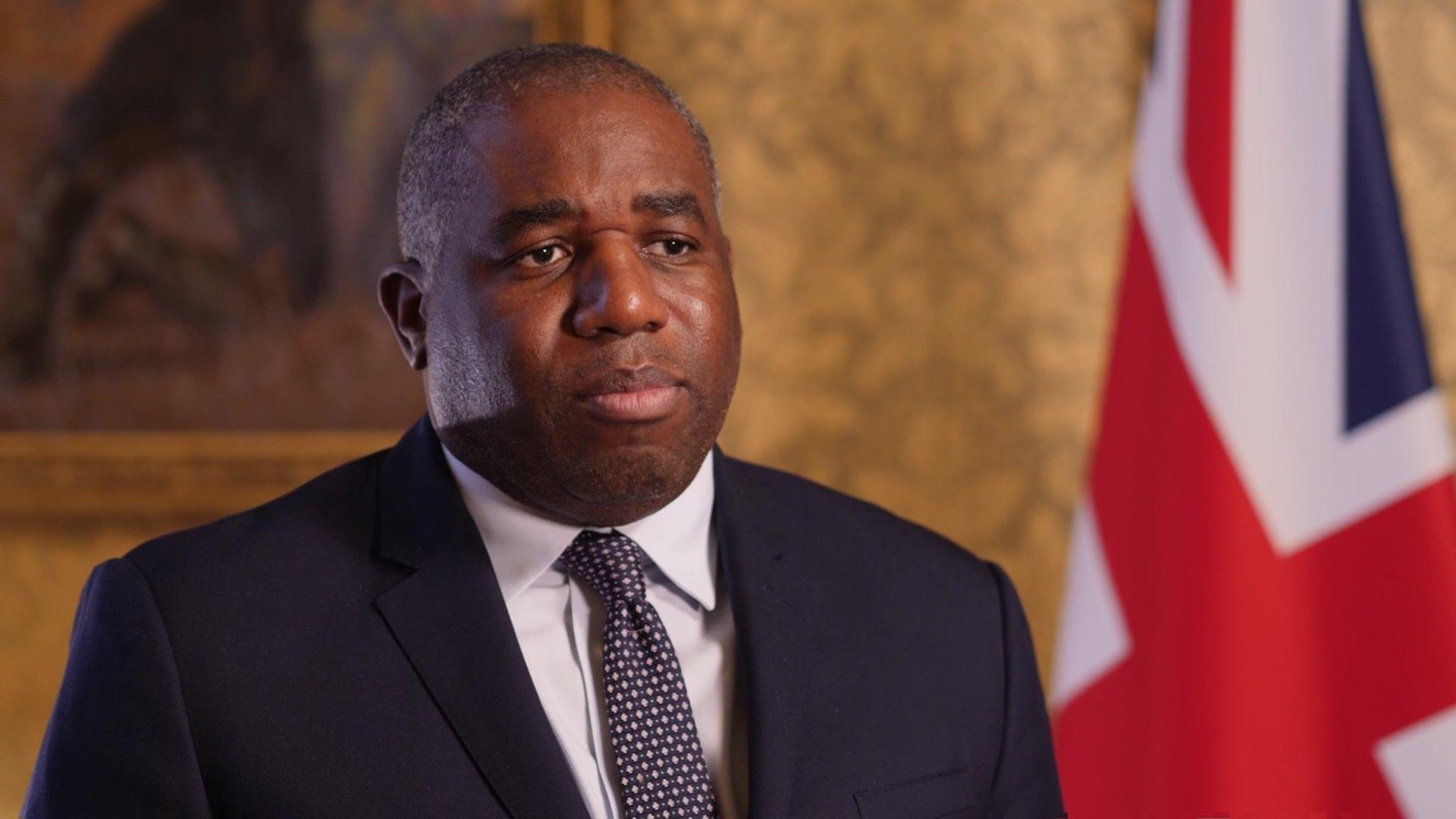 UK in 'diplomatic contact' with Syrian rebels, says Lammy