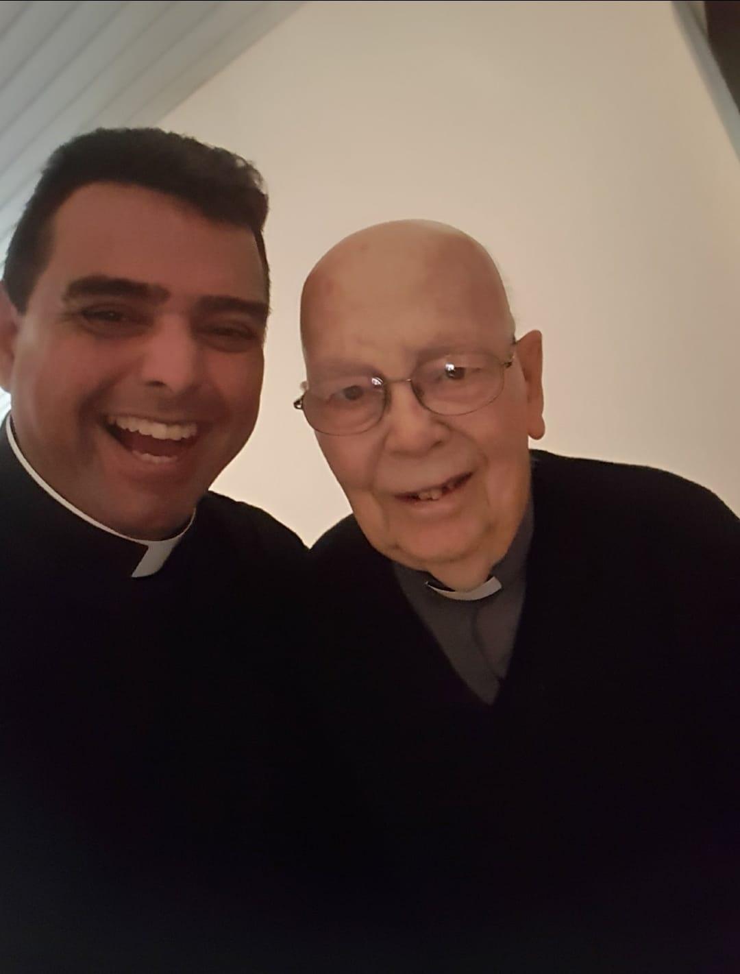Padre João Cláudio e Gabriele Amorth