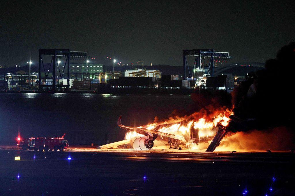 Accidente avión Japón