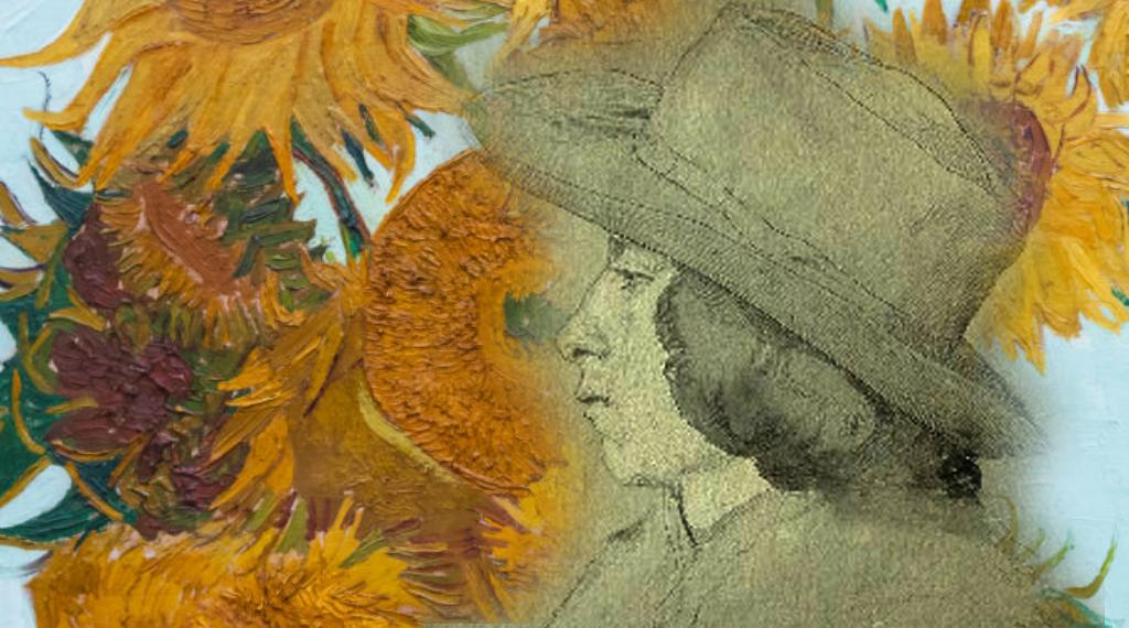 Henry de Groux y girasoles de Van Gogh