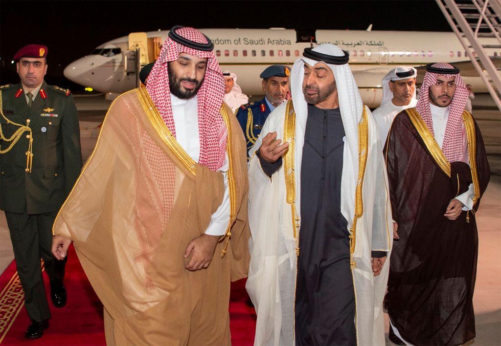 بن زايد وبن سلمان خلال زيارة الأخير للإمارات