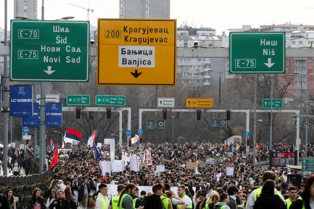 studenti, blokada autokomande