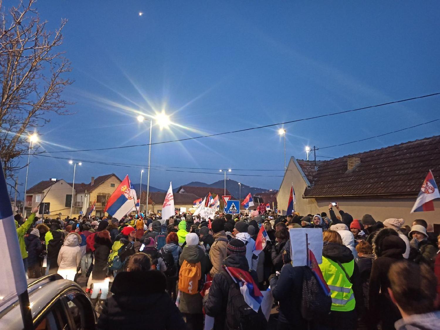 Doček studenata iz Zrenjanina u Vršcu