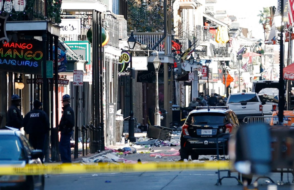 El ataque ocurrió en el centro histórico de Nueva Orleans.