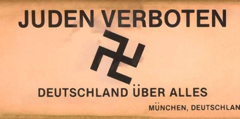 Ilustração de frase usada por nazistas