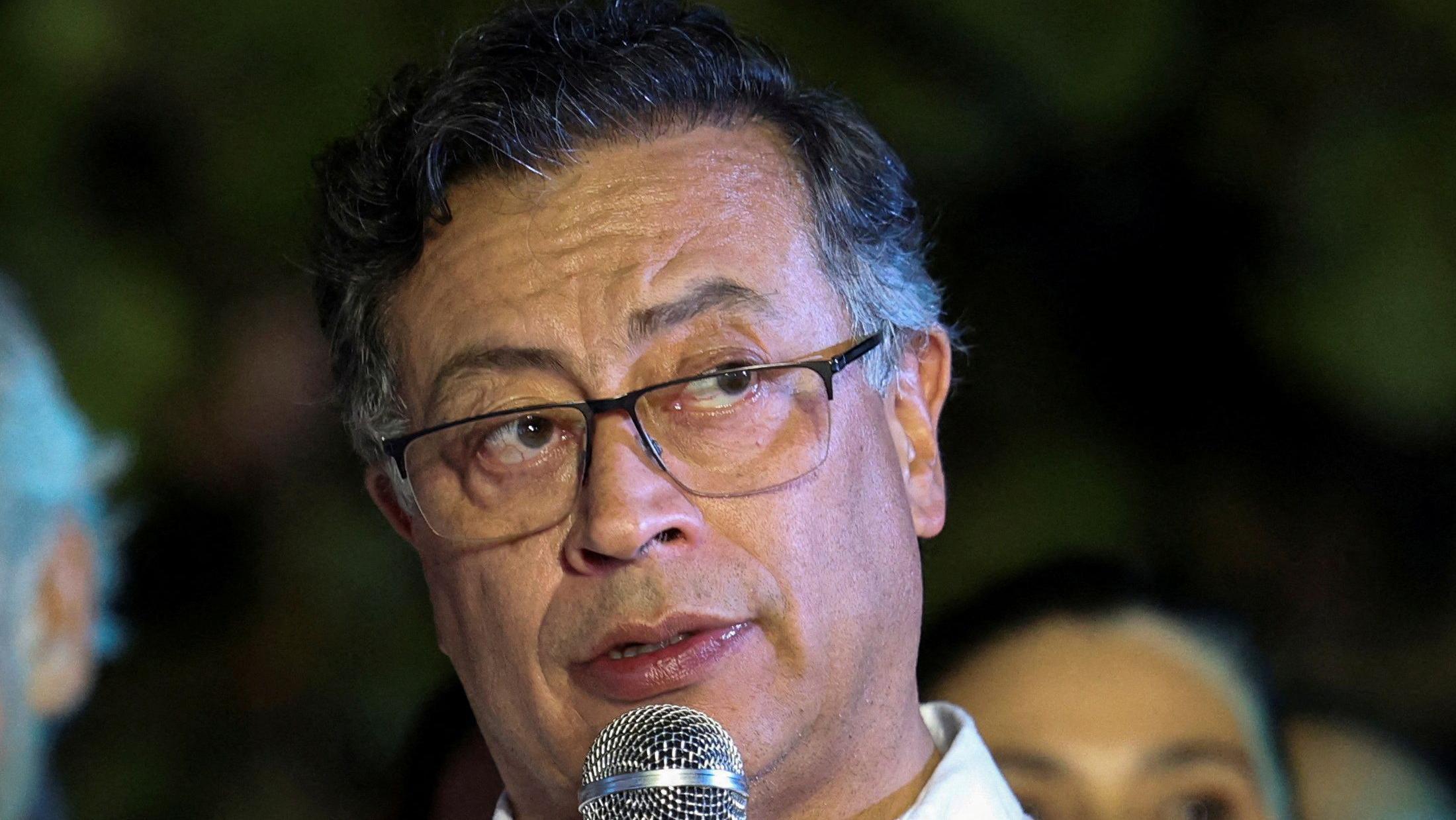 El presidente de Colombia, Gustavo Petro