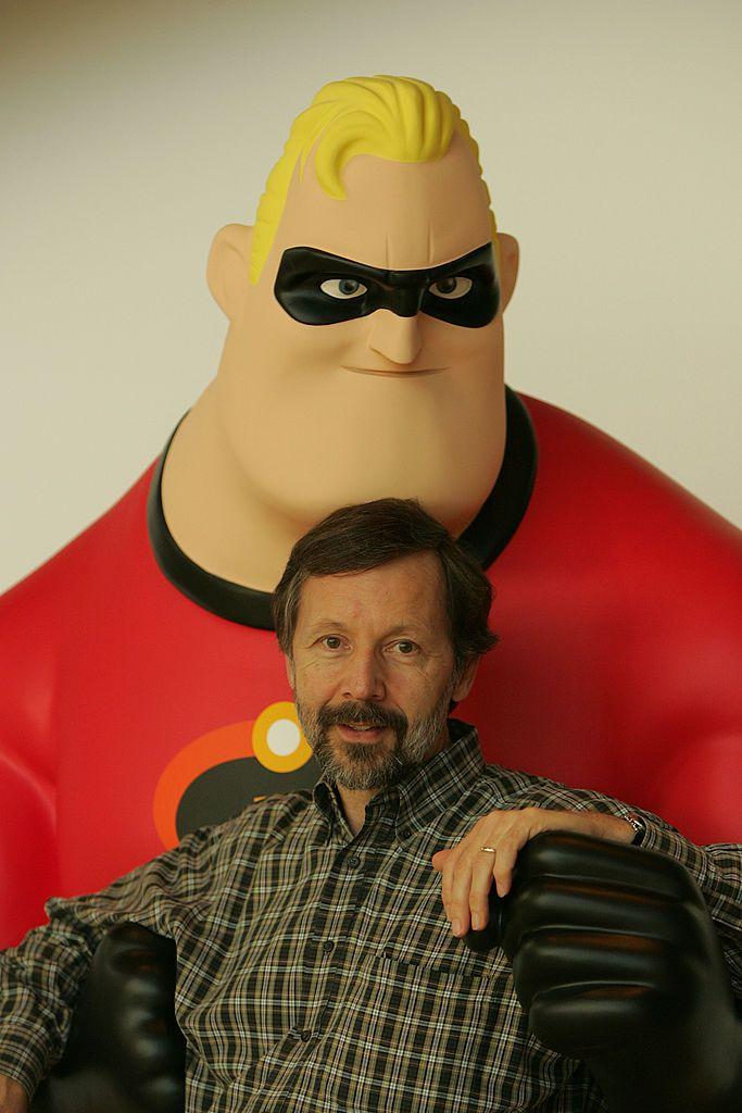 Ed Catmull com o personagem Sr. Incrível