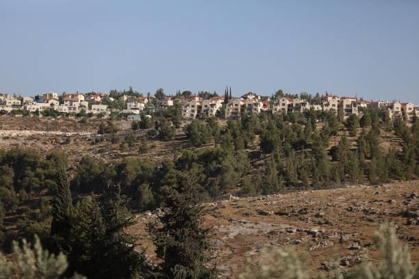 مستوطنة إسرائيلية بالقرب من مفرق تقوع في بيت لحم