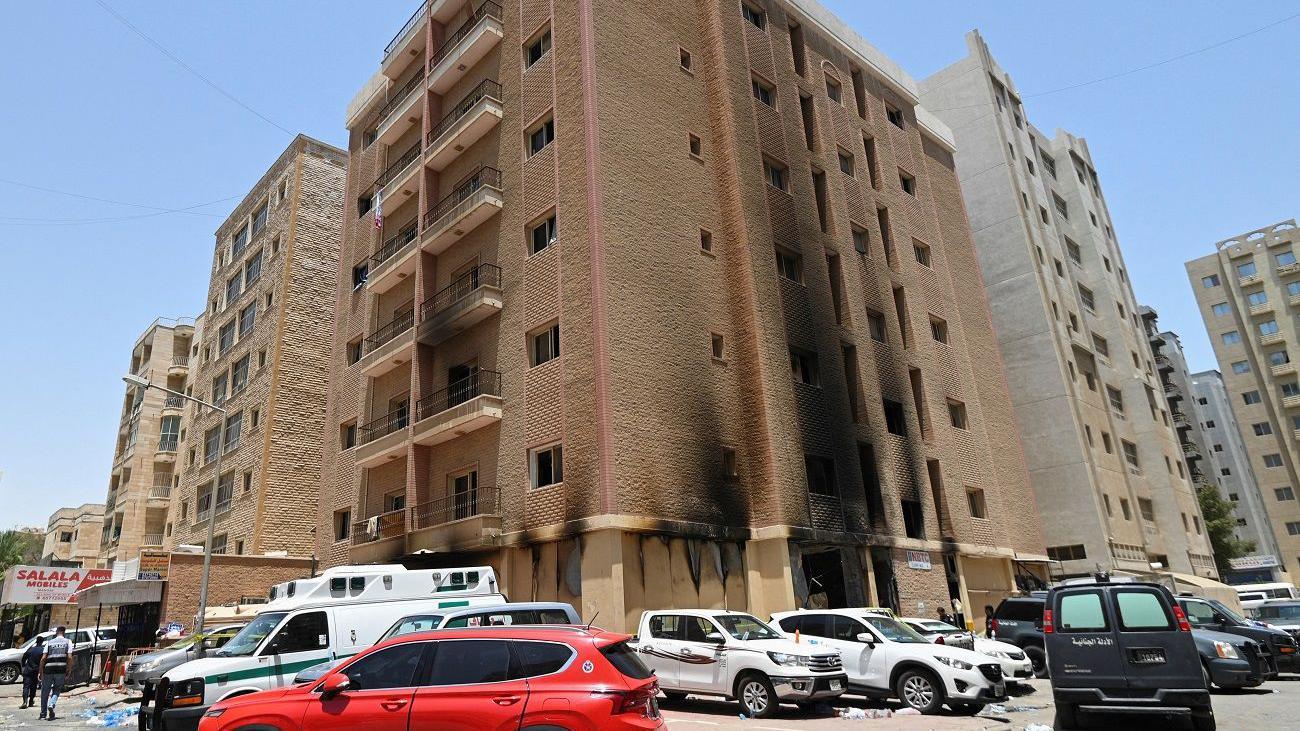 Forty Indians among 50 dead in Kuwait block fire 