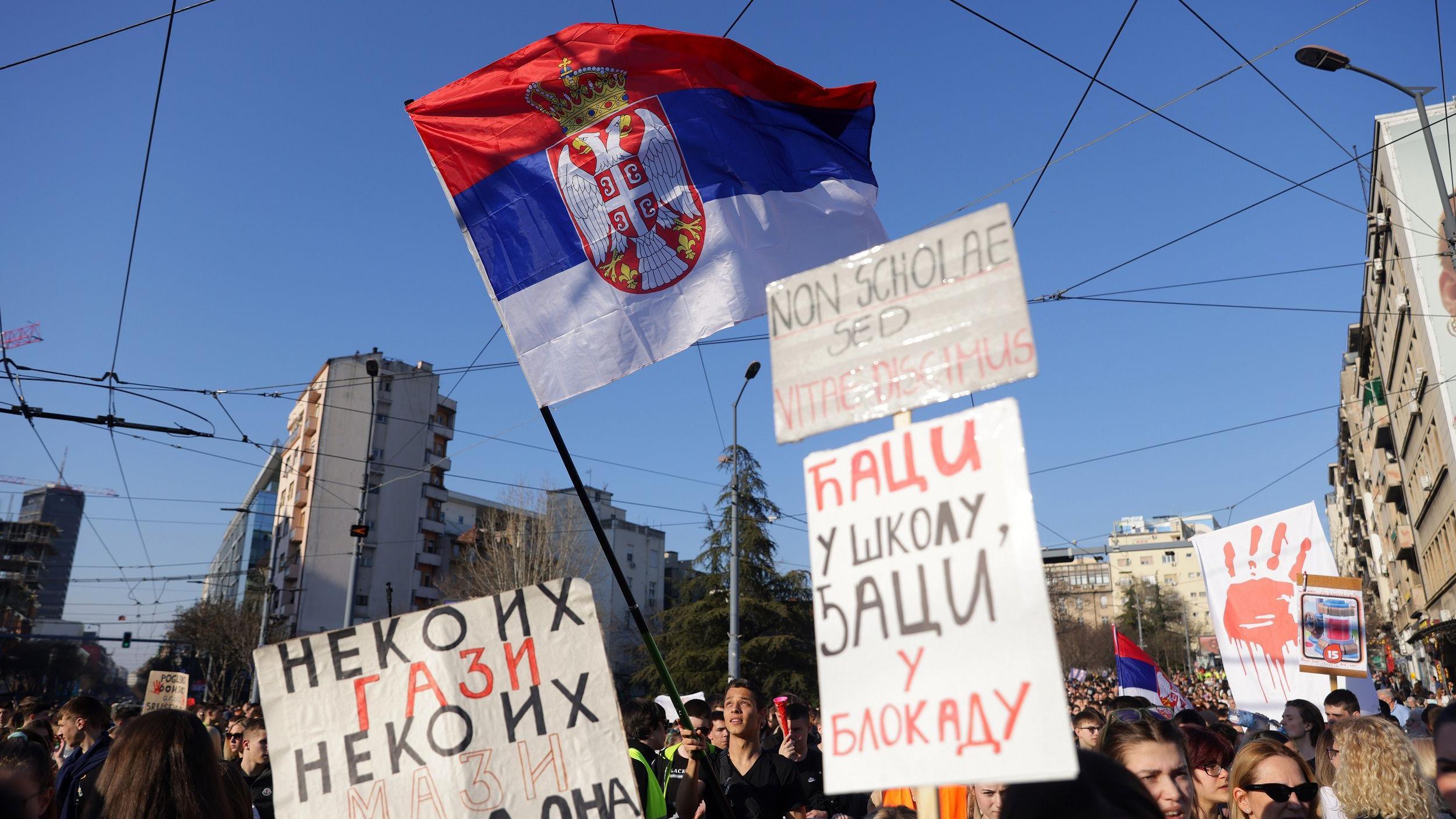 Protest ćaci