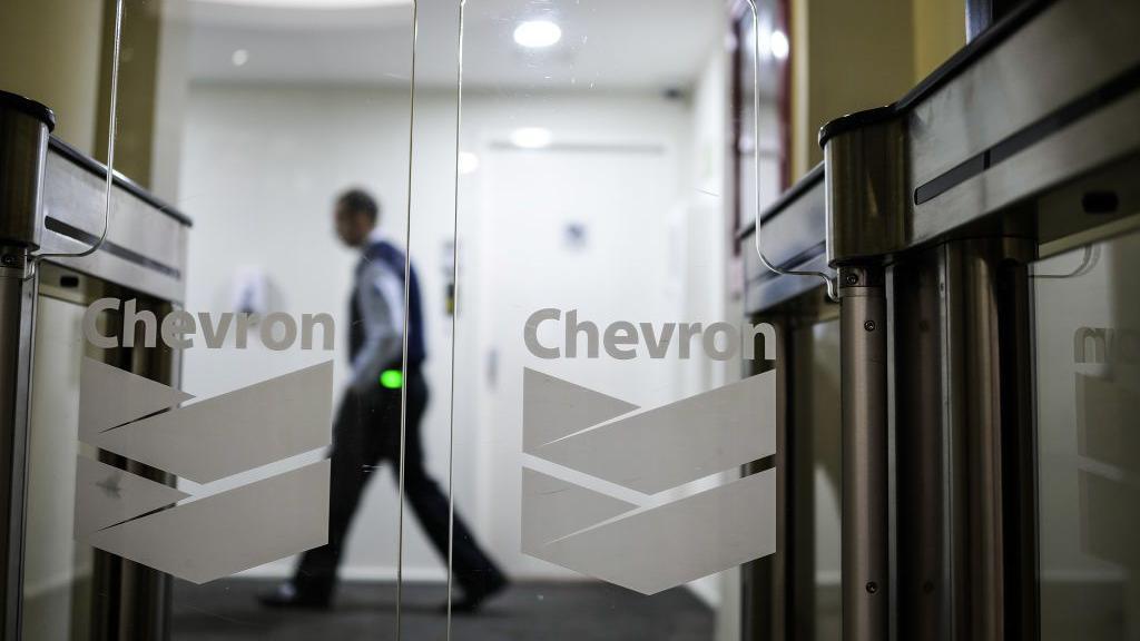 Escritório da Chevron em Caracas.