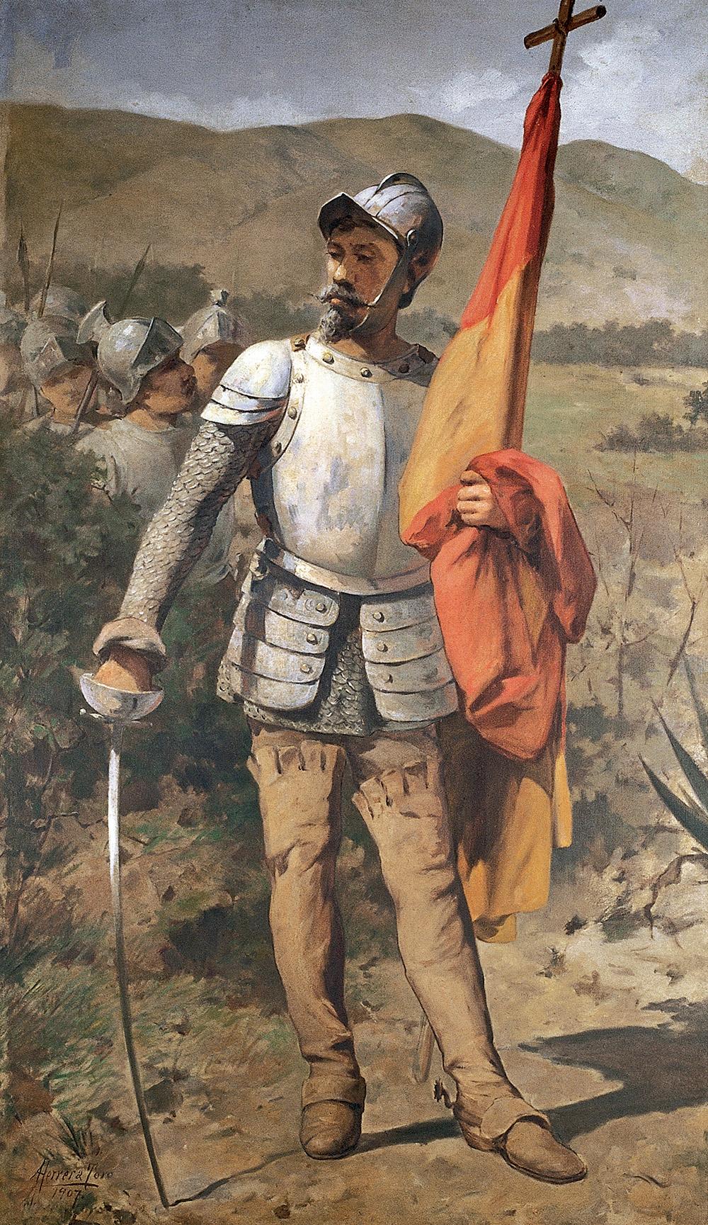 Retrato de Diego de Losada del pintor venezolano Herrera Toro..