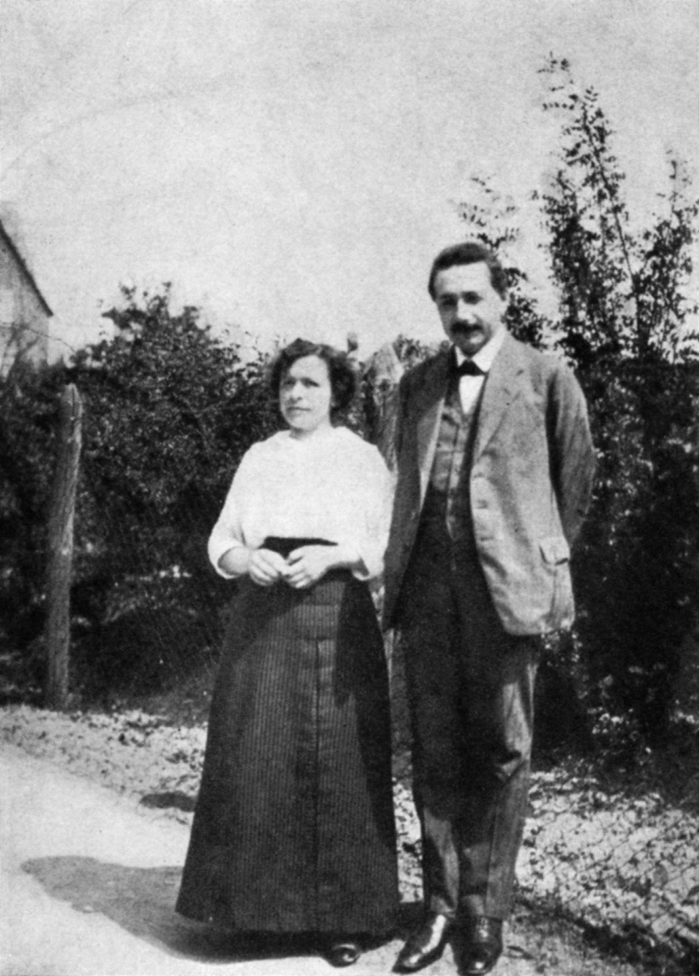 Mileva Maric y Albert Einstein