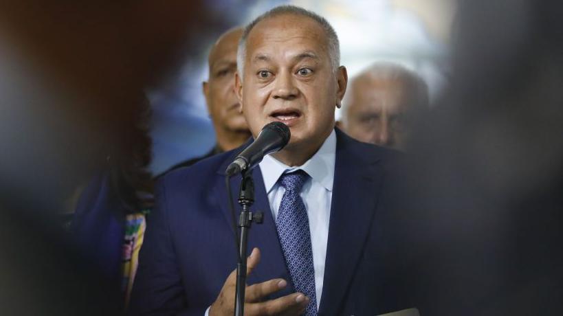  Diosdado Cabello, ministro do Interior da Venezuela