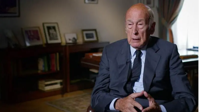 Former French President Valéry Giscard d'Estaing