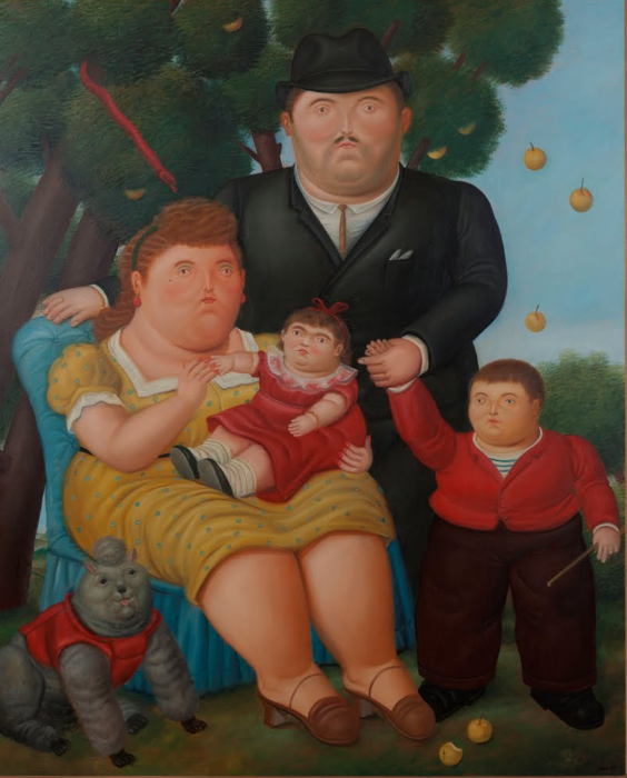 "Una familia", de Fernando Botero