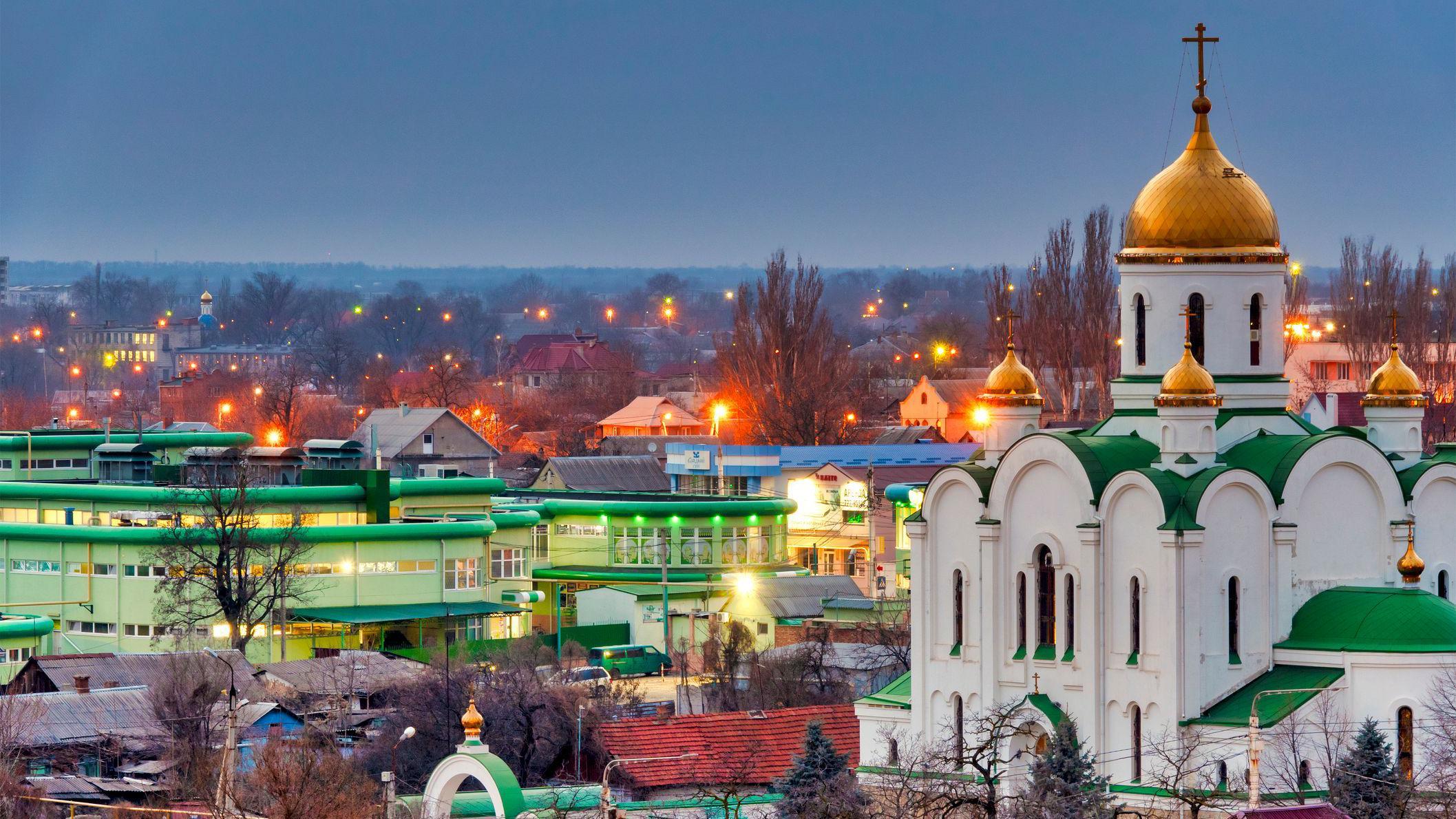 Una vista de Tiráspol