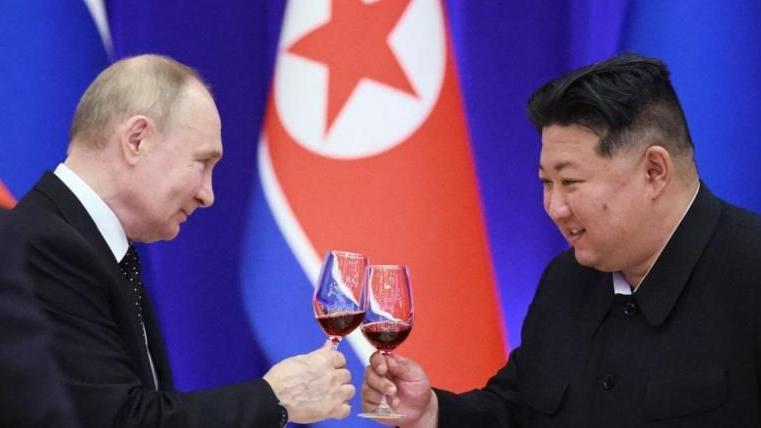 Kim Jong-un dan Vladimir Putin