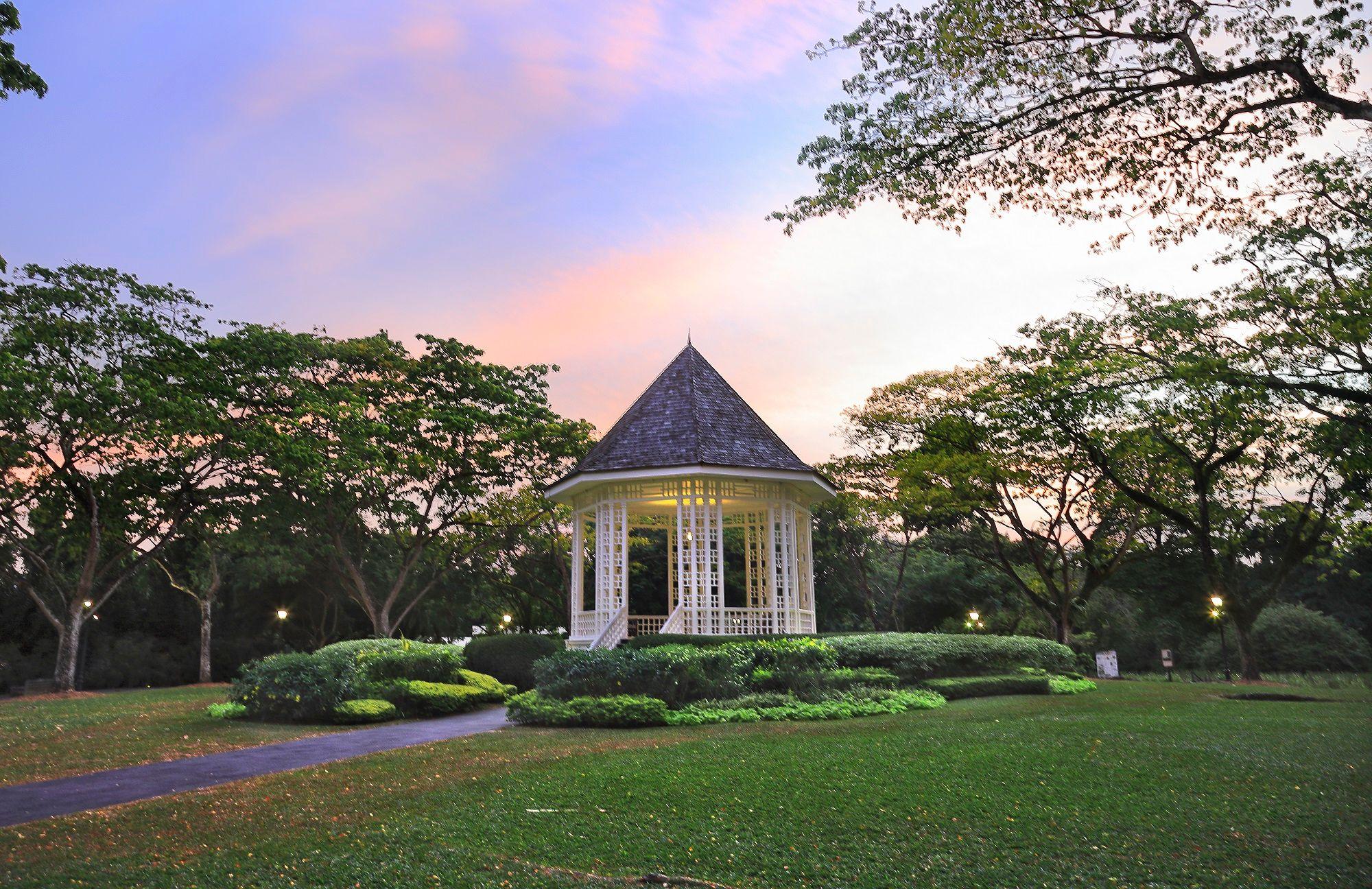 Singapore Botanic Gardens atau Kebun Raya Singapura.