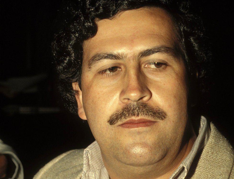 Pablo Escobar, capo del cartel de Medellín en Colombia en febrero de 1988.