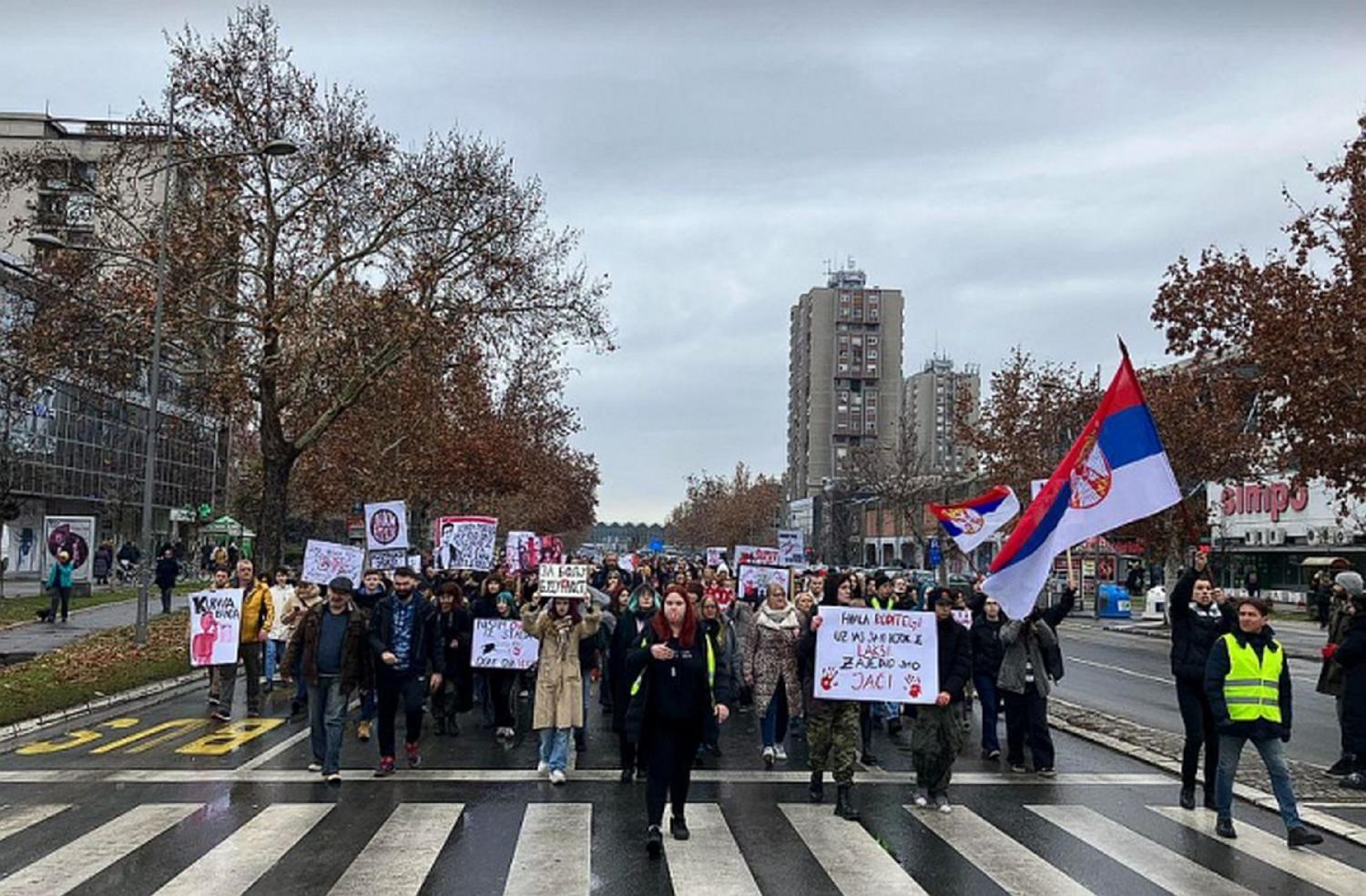 Protest u Novom Sadu