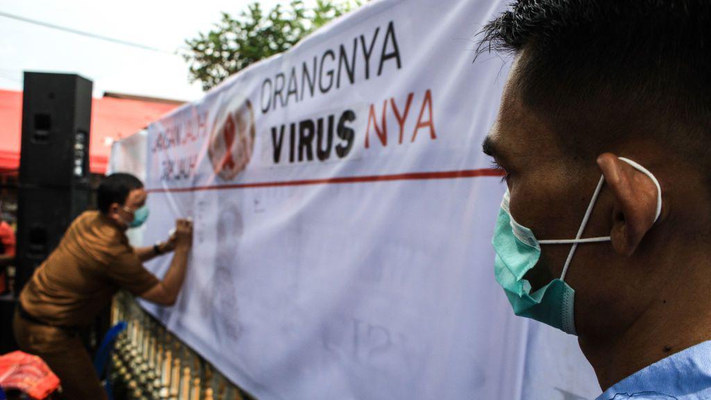 Hari AIDS Sedunia, tanda tangan