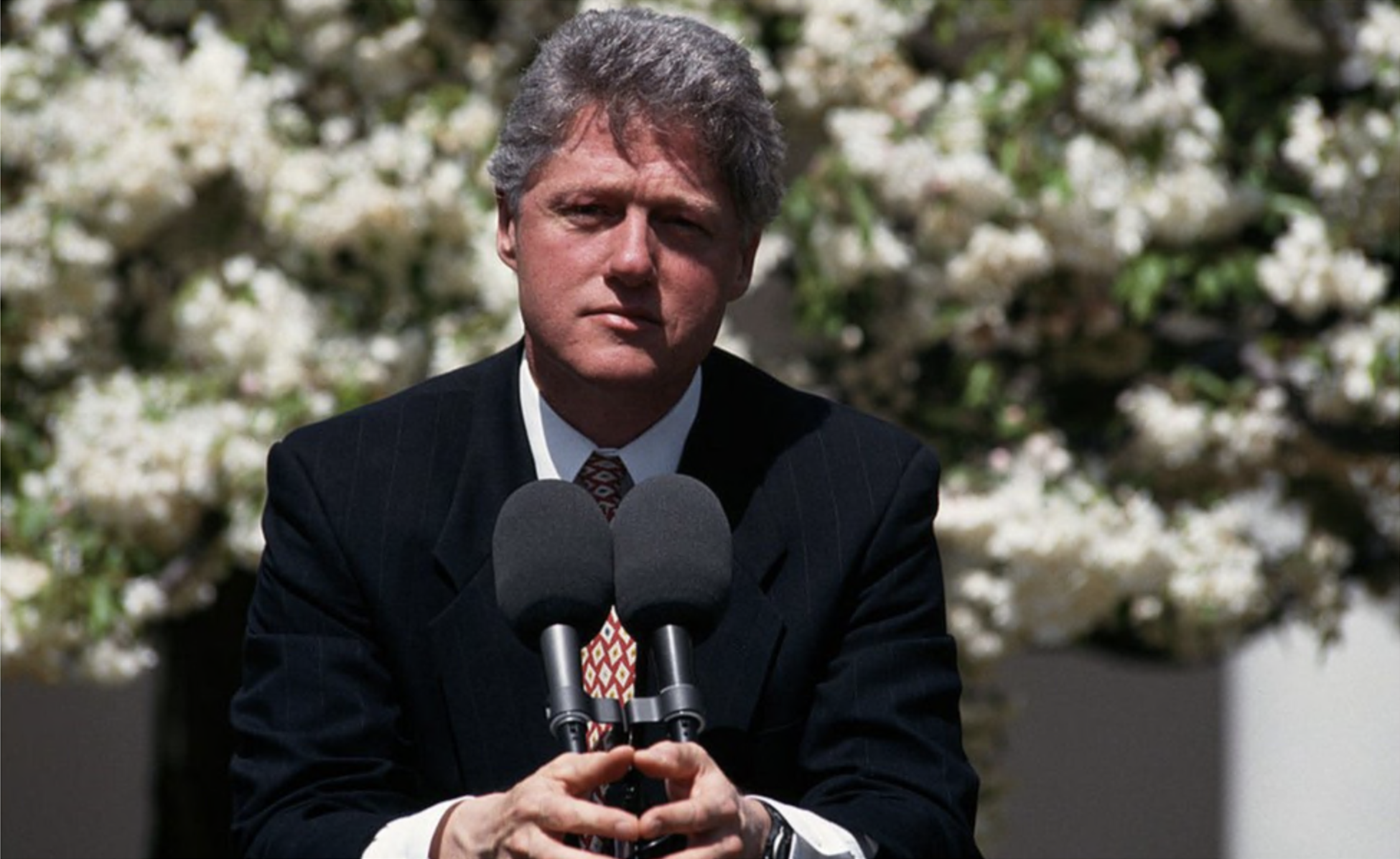 Bill Clinton em 20 de abril de 1993