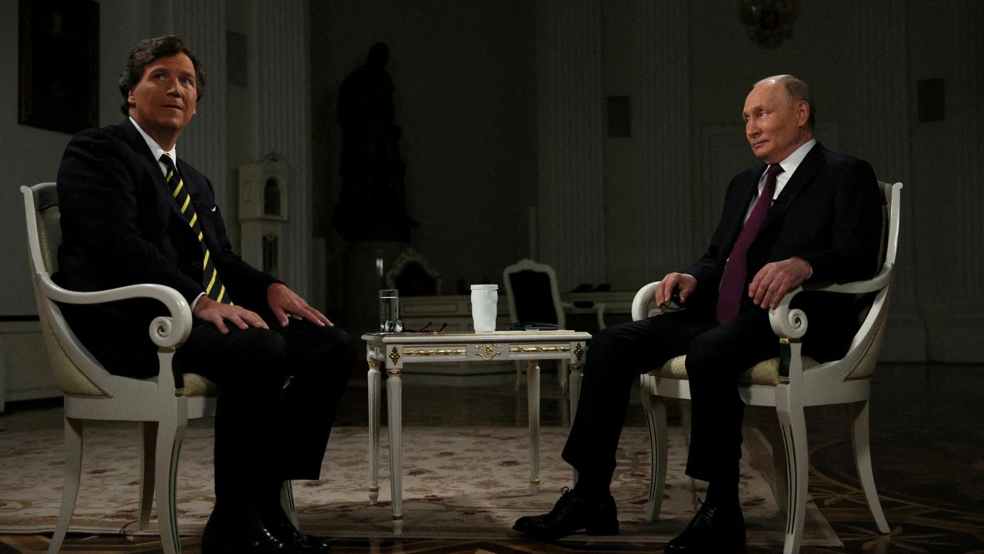 Putin y Carlson