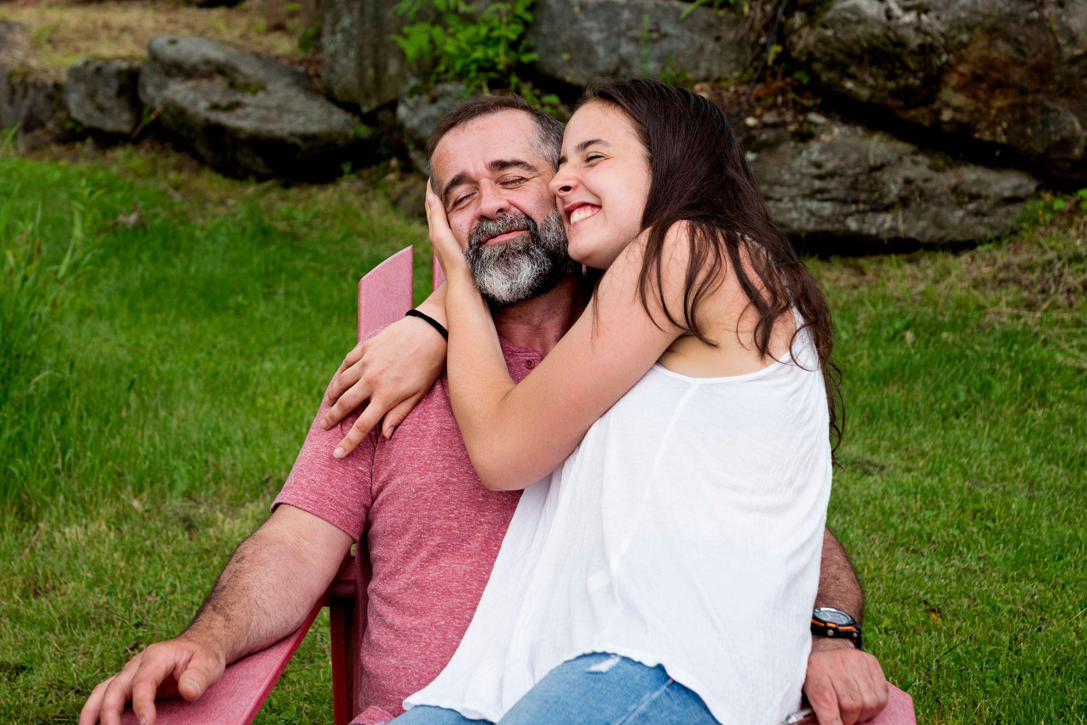 Padre e hija, imagen de referencia.