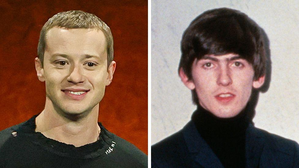 Joseph Quinn e George Harrison